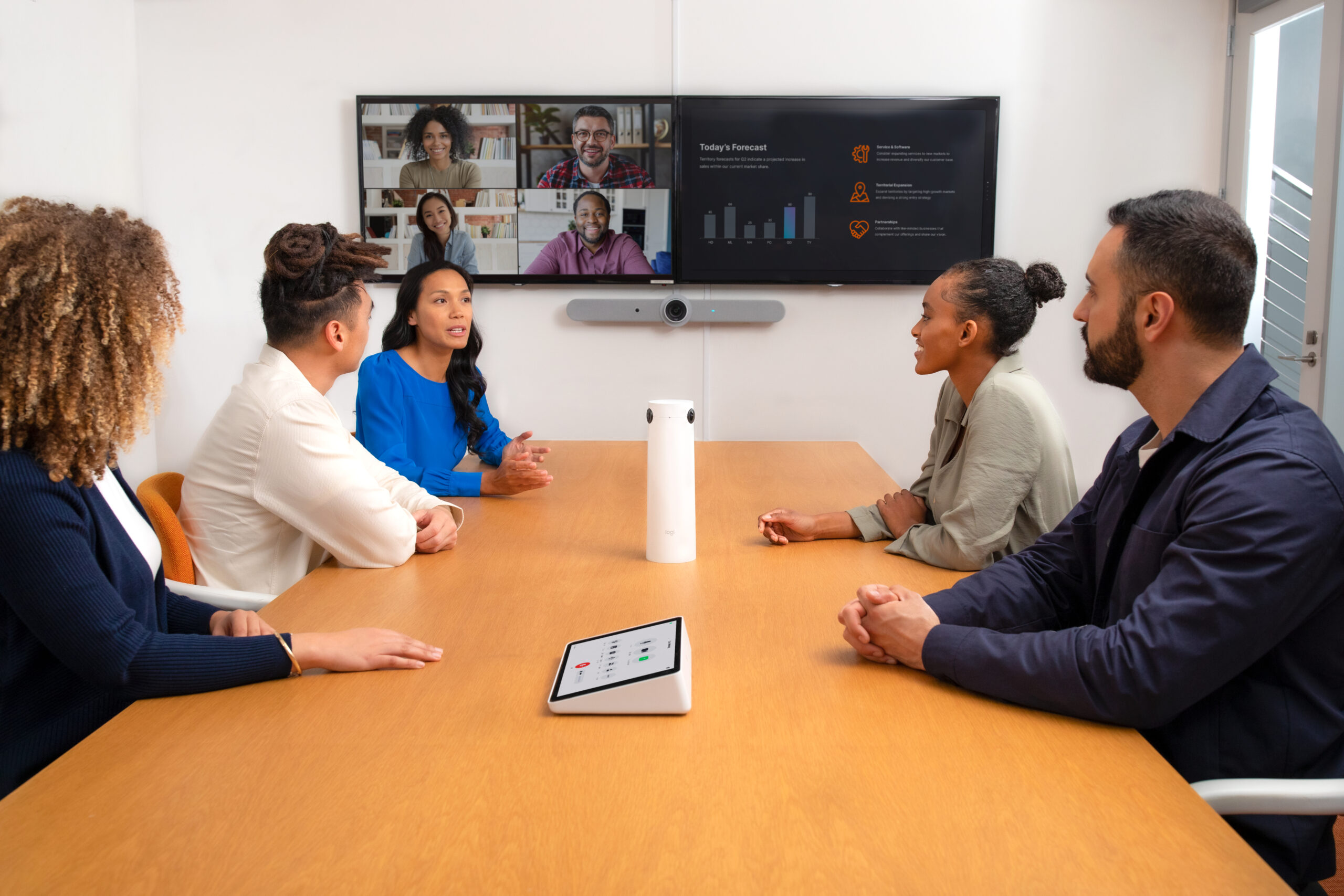 Logitech Sight in Meeting Room